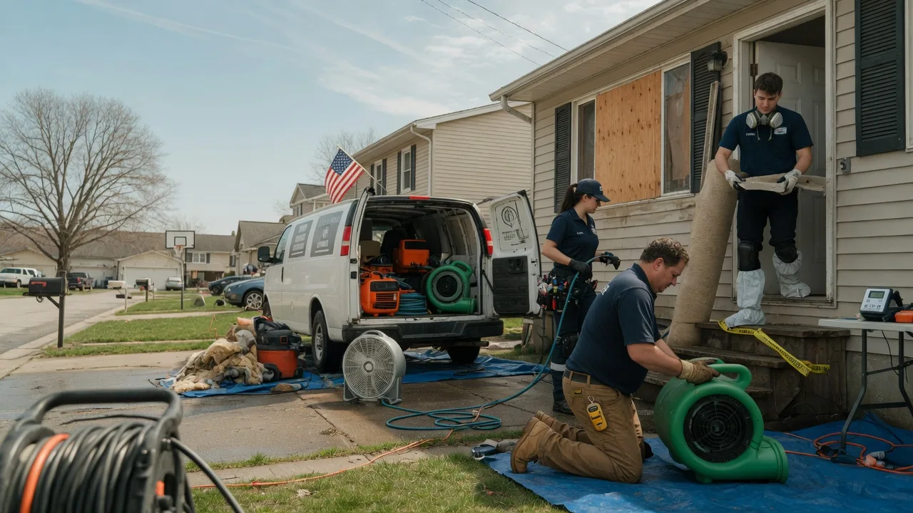Water Damage Restoration in Bellingham, MA near me